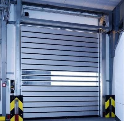 Rapid aluminium turbine lifting door